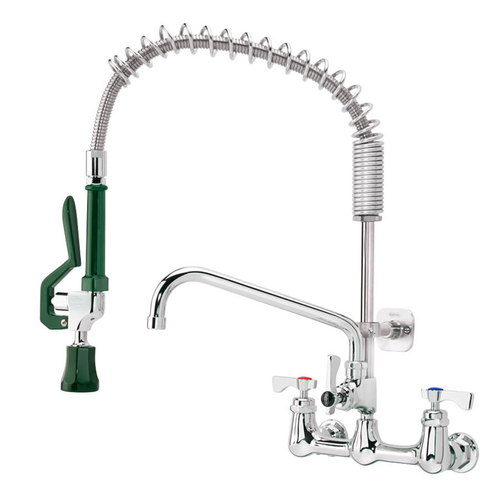 Krowne Metal Corporation 18-725L Royal Series ShelfMaster Pre-Rinse Assembly Wall Mount Stainless Steel Hose