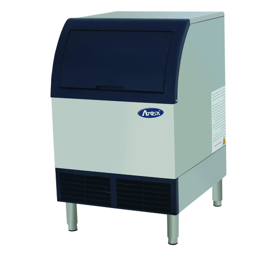 Atosa USA YR140-AP-161 Ice Maker with Bin Cube Style Air Cooled Self Contained 142 lb Production Capacity