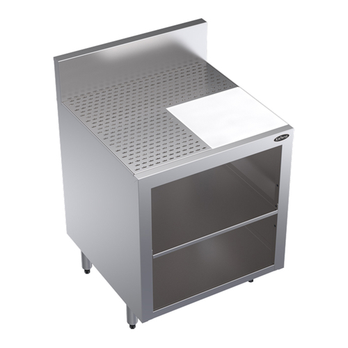 Krowne Metal Corporation KR24-GSB4 Royal Series Underbar Glass Rack Storage Unit 24W x 24D Stainless Steel