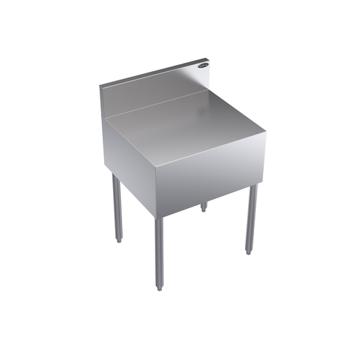 Krowne Metal Corporation KR24-RS24 Royal Series Beer Station 24W x 24D Stainless Steel Top Adjustable Feet NSF