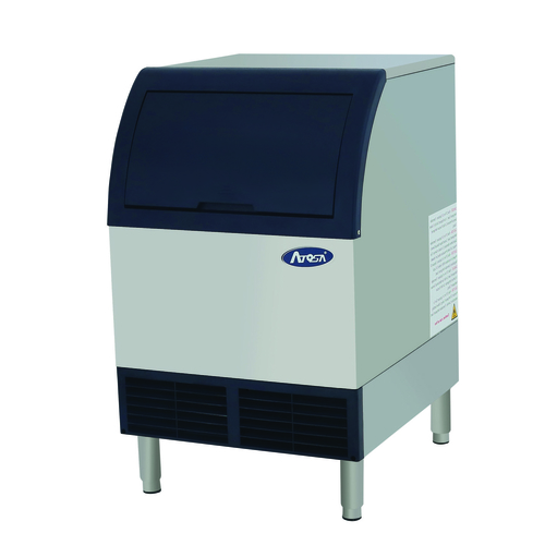 Atosa USA YR280-AP-161 Ice Maker with Bin Cube Style Air Cooled Self Contained 283 lb Production Capacity