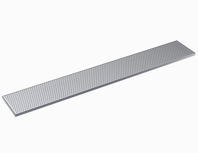 Krowne Metal Corporation KDT-8X52S Drip Tray 52W x 8D Brushed Stainless Steel
