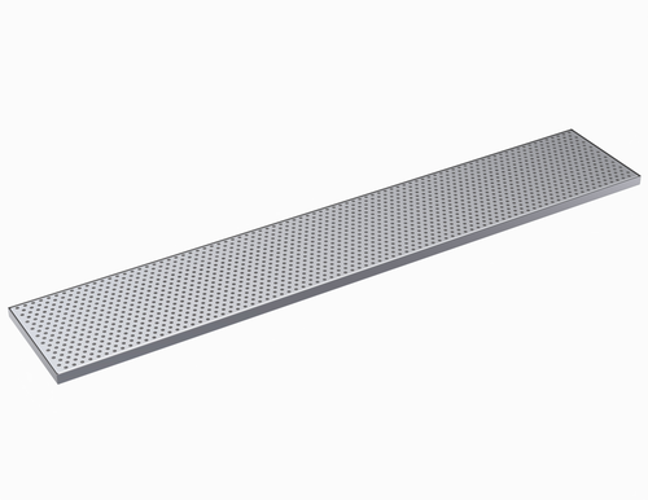 Krowne Metal Corporation KDT-8X45S Drip Tray 45W x 8D brushed stainless steel
