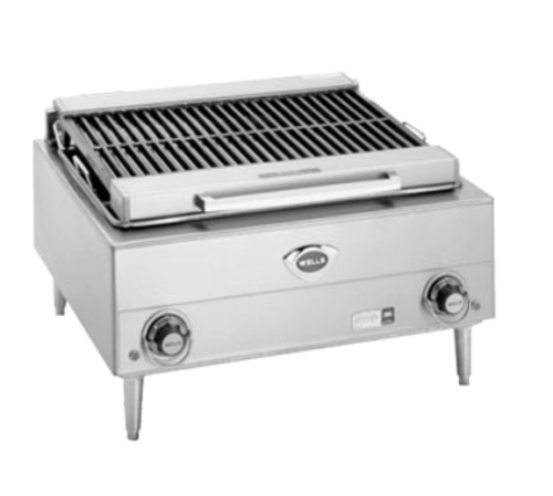 Wells B-40 Charbroiler, Electric, Countertop