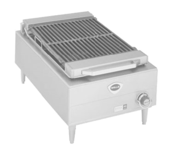 Wells B-44 Charbroiler, Electric, Countertop