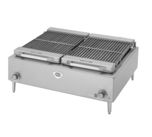Wells B-50 Charbroiler, Electric, Countertop