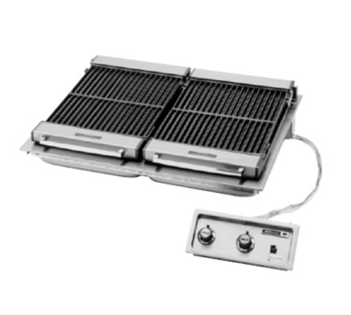 Wells B-506 Charbroiler, Electric, Built-In