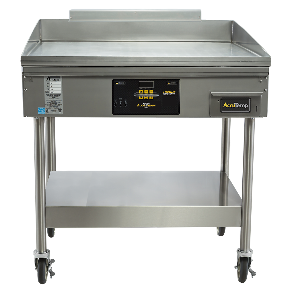 AccuTemp GGF1201B2450-S2 Gas, 24" width, B Depth Stand-Mounted Griddle