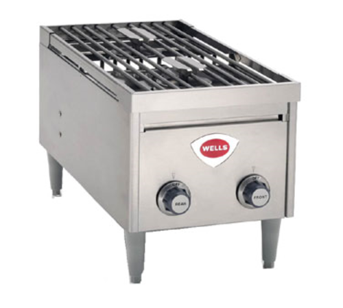 Wells H-2412G Hotplate, Countertop, Gas