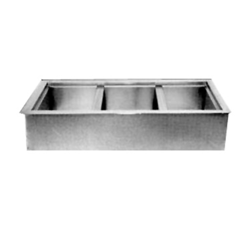 Wells ICP-400 Cold Food Well Unit, Drop-In, Ice-Cooled