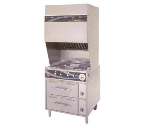 Wells WV-4HFRW Range, Ventless, Electric