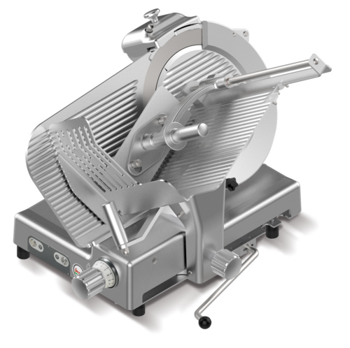 SIRMAN USA 15359028STNA RAFFAELLO 350 EVO TOP ESS Food Slicer Electric Heavy Duty Manual 14 Inch Blade