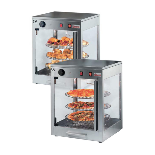 SIRMAN USA 30411008 Display Case, Hot Food, Countertop