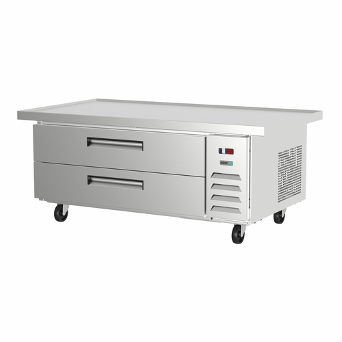 Asber USA ACBR-52-60: Chef Base Refrigerated Equipment Stand with Extended Top and Drawers