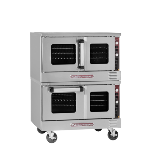 Southbend TVES/20SC TruVection Convection Oven Electric Low-Profile Double-Deck with Electronic Ignition and Timer