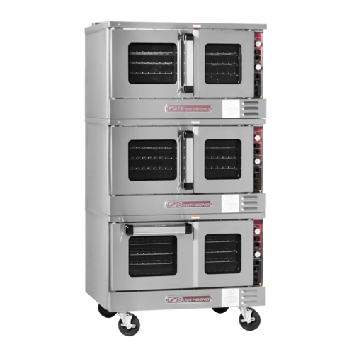 Southbend TVGS/32SC TruVection Convection Oven Gas Low-Profile Triple-Deck Electronic Ignition 150-550°F Solid State Controls