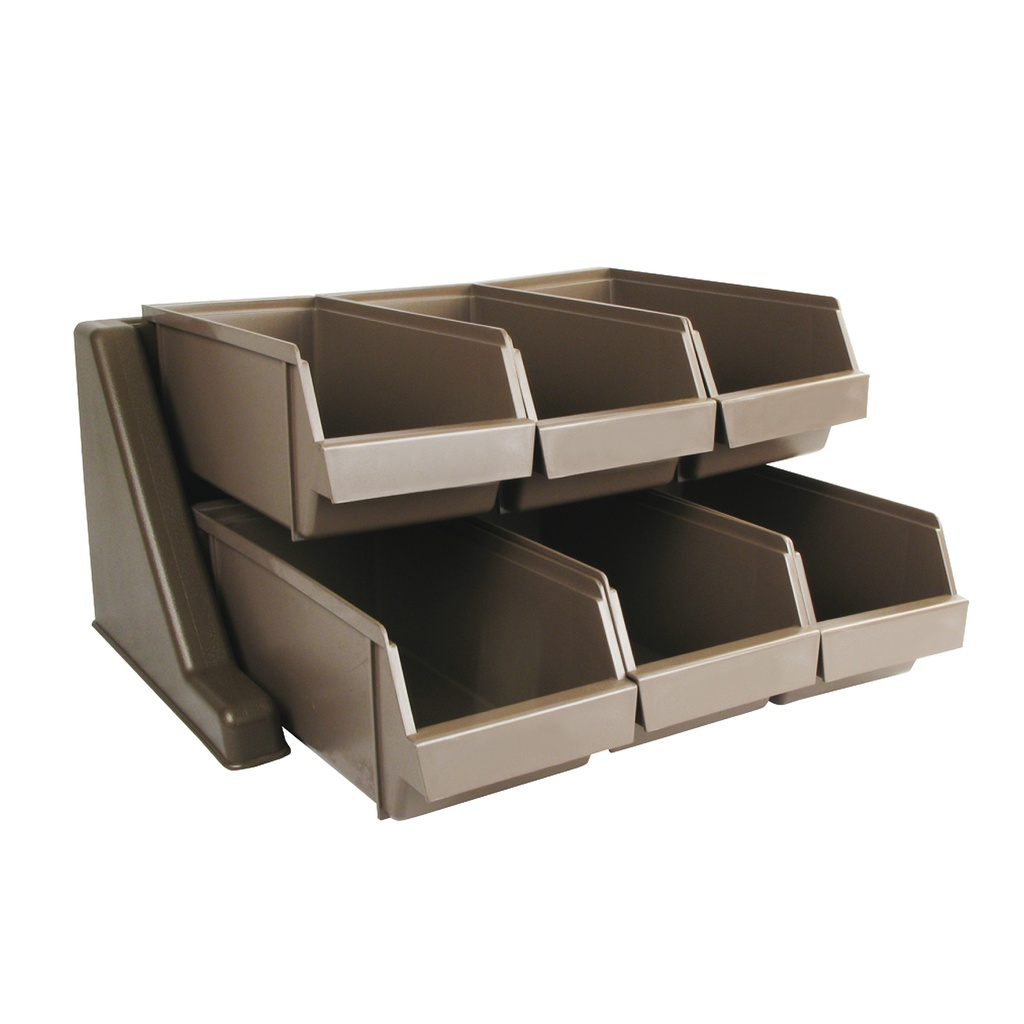 Winco OGZ-6 Flatware Holder, Cutlery Bin / Box