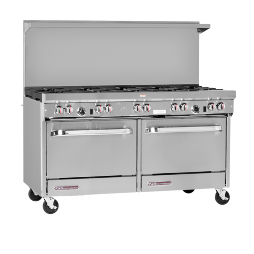 Southbend S60AA-2GL S-Series Restaurant Range Gas 60" 6 Burners 24" Griddle 2 Convection Ovens Stainless Steel