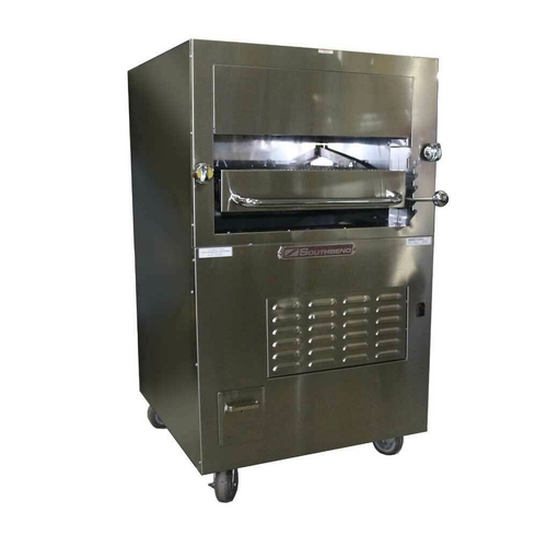 Southbend 170 Broiler Gas Single Deck Free Standing Infrared 5 Height Positions Enclosed Base Stainless Steel Interior