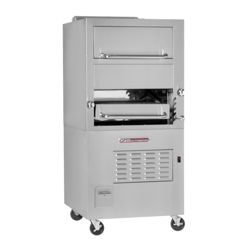 Southbend 171 Broiler Gas Single Deck Free Standing Infrared Warming Oven Enclosed Base Stainless Steel 104000 BTU CSA NSF