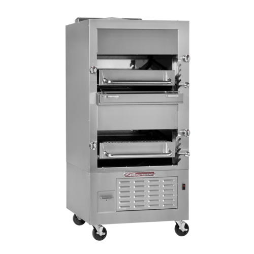Southbend 270 QUICK SHIP Gas Double-Deck Broiler Free Standing Infrared Enclosed Base Stainless Steel 208000 BTU