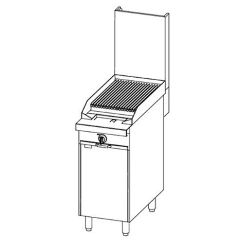 Southbend P16C-C Platinum Heavy Duty Range Gas 16" Charbroiler Cast Iron Grates Stainless Steel Radiants Manual Controls