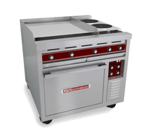 Southbend SE36D-TTT Heavy Duty Range Electric 36" Griddle Thermostatic Controls Standard Oven Stainless Steel
