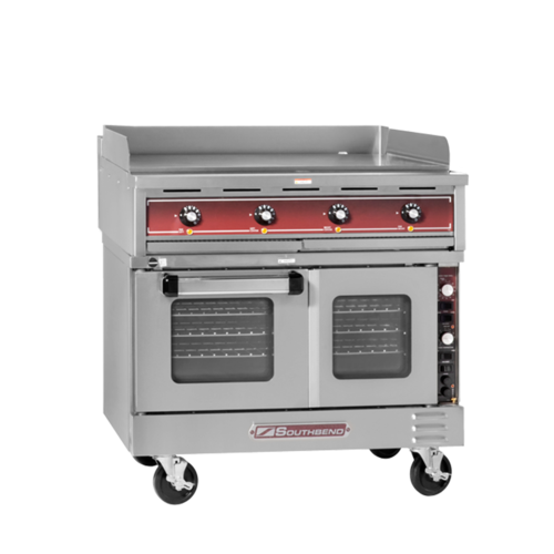 Southbend SE36T-TTT Heavy Duty Range Electric 36" Griddle Thermostatic Controls TruVection Oven Stainless Steel