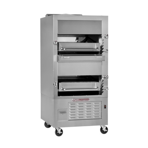 Southbend E-270 Electric Broiler 34" Upright Double Deck Removable Grids Adjustable Height Stainless Steel 208v/240v