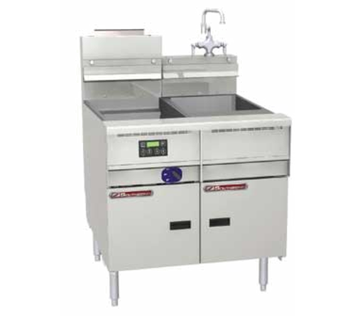 Southbend NOD14 Pasta Cooker Gas 12 Gallon Capacity 4 Button Digital Controller Self-Cleaning Burner System Stainless Steel