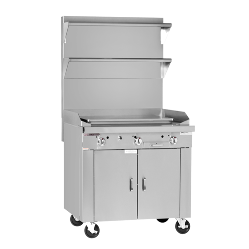 Southbend P32N-PPP Platinum Heavy Duty Gas Range 32" Modular with 25-3/4" Plancha 1/2" Thick Plate 48000 BTU