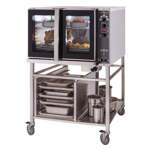 Blodgett HV-100E ADDL HydroVection Oven Electric Full Size 5 Pan Capacity Black Glass Doors Programmable Controls