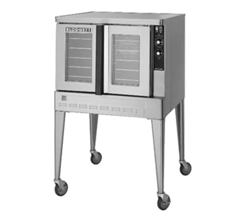 Blodgett ZEPH-100-G ADDL Zephaire Convection Oven Gas Single Deck 50 000 BTU 5 Pan Capacity Stainless Steel ETL NSF