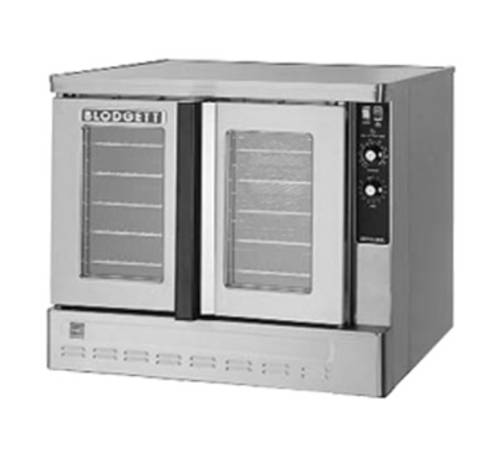 Blodgett ZEPH-200-G BASE Zephaire Convection Oven Gas Single Deck Bakery Depth 5 Pan Capacity Solid State Controls