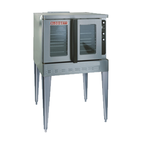 Blodgett DFG-100 BASE Convection Oven Gas Single Deck Standard Depth 5 Pan Capacity Solid State Digital Controls