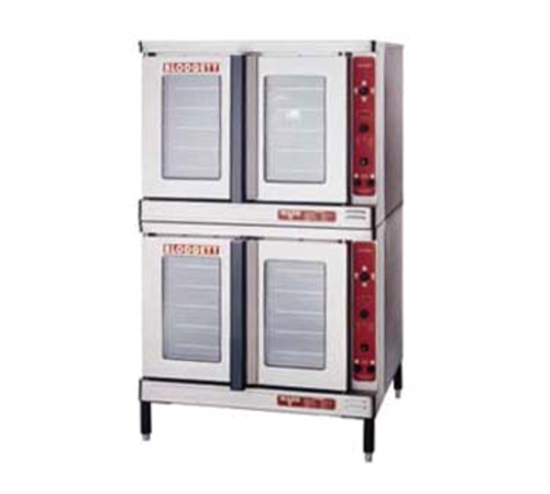 Blodgett MARK V-100 DBL Convection Oven electric double-deck standard depth 5 pan capacity solid state digital controls