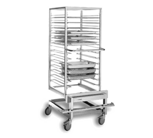 Blodgett TC-10 Transport Cart Stainless Steel 10 Shelf Universal Rack Guides Holds Up to 10 Bake Pans 304 Construction