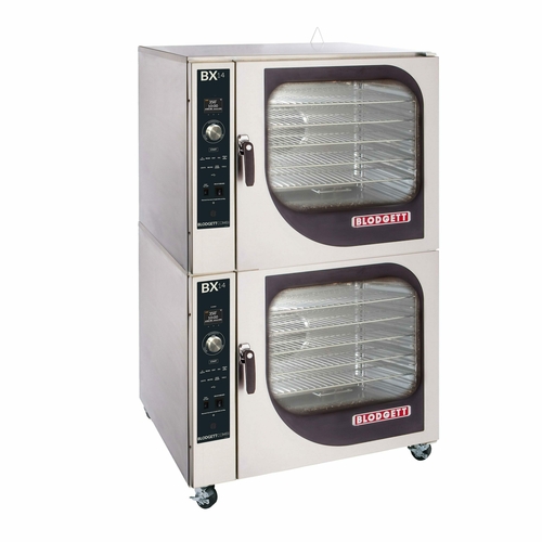 Blodgett BX-14E DBL Combi Oven Steamer Electric Boilerless Stacked 14 Full Size Hotel Pan Capacity Steam-on-Demand