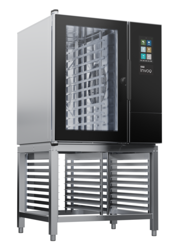 Blodgett INVOQ 101BE Combi Oven Steamer Electric 10 Pan Capacity Touch Screen Controls SmartChef Energy Star