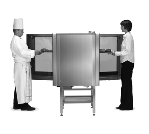 Blodgett INVOQ 61BLE-PT Combi Oven Steamer Electric Boilerless Pass-Thru with Touch Screen Controls and SmartChef