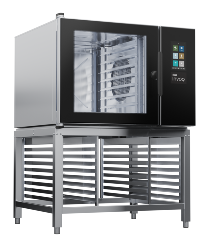 Blodgett INVOQ 62BE Combi Oven Steamer Electric Boiler 7 Full Size Sheet Pan Capacity Touch Screen Controls