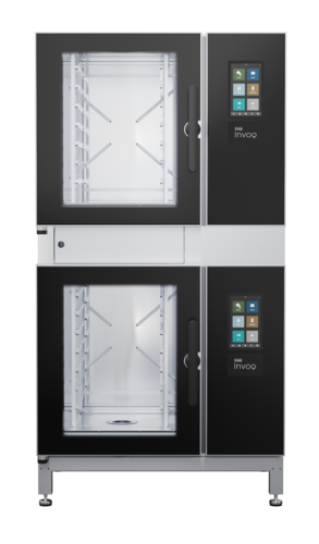 Blodgett INVOQ 61BLE/61BLE Combi Oven Steamer Electric Boilerless Stacked 10 Pan Capacity Touch Screen Controls