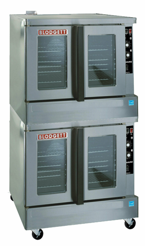 Blodgett ZEPH-100-G-ES DBL Zephaire Gas Convection Oven Double Deck 5 Pan Capacity Solid State Controls ENERGY STAR