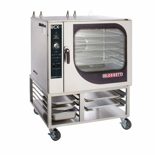 Blodgett BCX-14G SGL Combi Oven Steamer Gas 14 Full Size Hotel Pan Capacity Glass Door Steam-on-Demand 115000 BTU