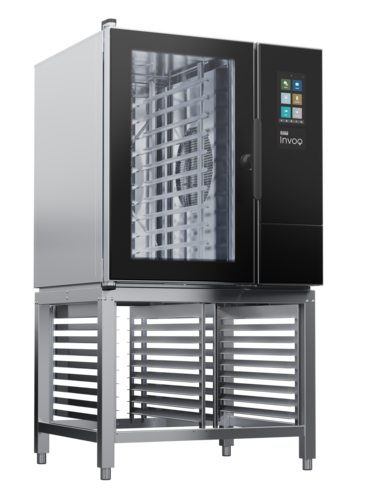 Blodgett INVOQ 101BLE Combi Oven Steamer Electric Boilerless 10 Pan Capacity Touch Screen Controls Energy Star