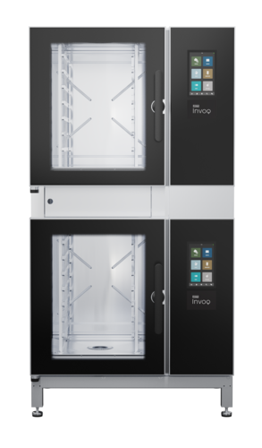 Blodgett INVOQ 61BE/61BE Combi Oven Steamer Electric Boiler Stacked 10 Hotel Pan Capacity Touch Screen Controls