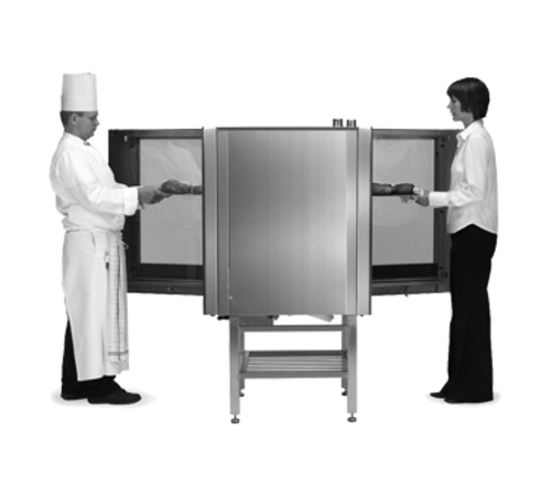 Blodgett INVOQ 101BLE-PT Combi Oven Steamer Electric Boilerless Pass-Thru 10 Pan Capacity Touch Screen Controls