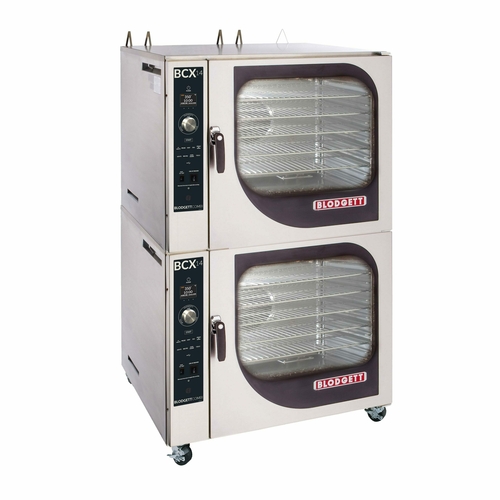 Blodgett BCX-14G DBL Combi Oven Steamer Gas Stacked 14 Full Size Hotel Pan Capacity Steam-on-Demand 230000 BTU