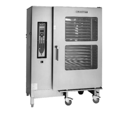 Blodgett BC-20E Combi Oven Steamer Electric Roll-In 14 18x26 Full Size Sheet Pan Capacity Manual Controls Glass Door