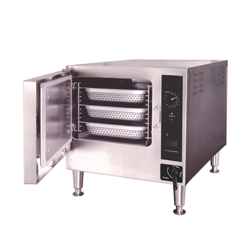 Cleveland Range 22CET3.1 SteamChef 3 Convection Steamer electric boilerless countertop 1 compartment 3 full size pan capacity